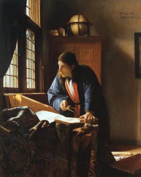 Johannes Vermeer : The Geographer